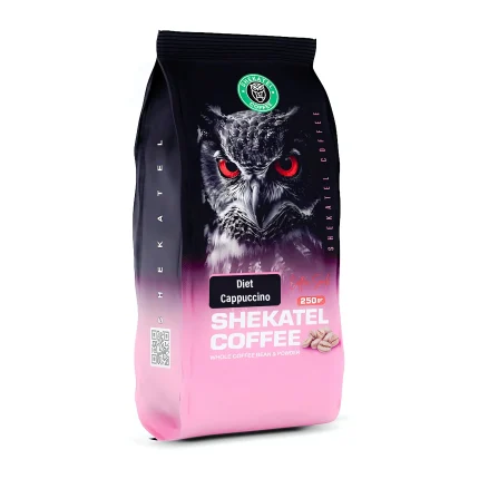 کاپوچینو رژیمی 250 گرمی شکاتل - بدون قند و افزودنی