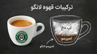 ترکیبات قهوه لانگو
